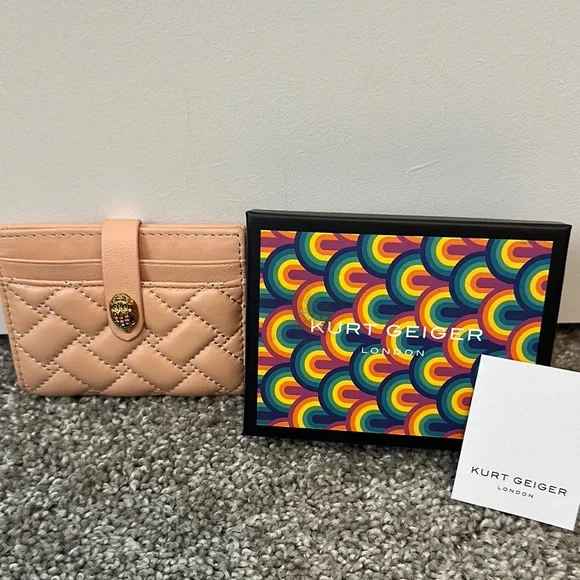 Kurt Geiger Bags Kurt Geiger Quilted Leather Wallet With The